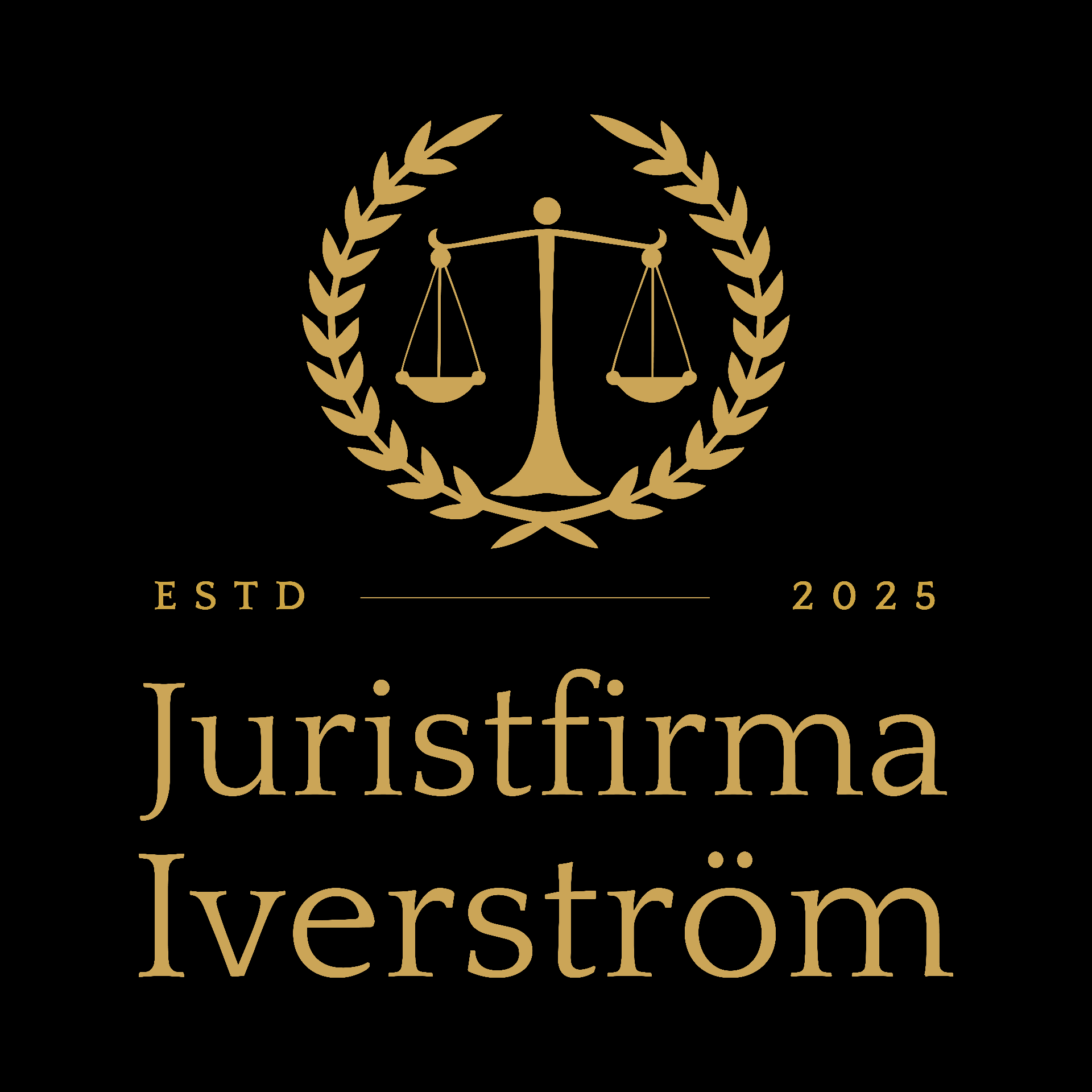 Juristfirma Iverström logo