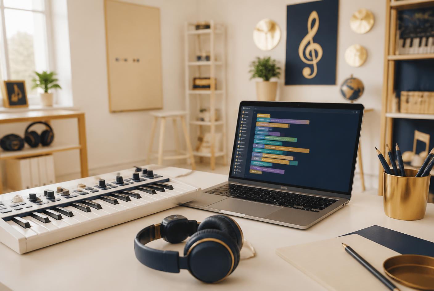 Music & Coding Lab — main